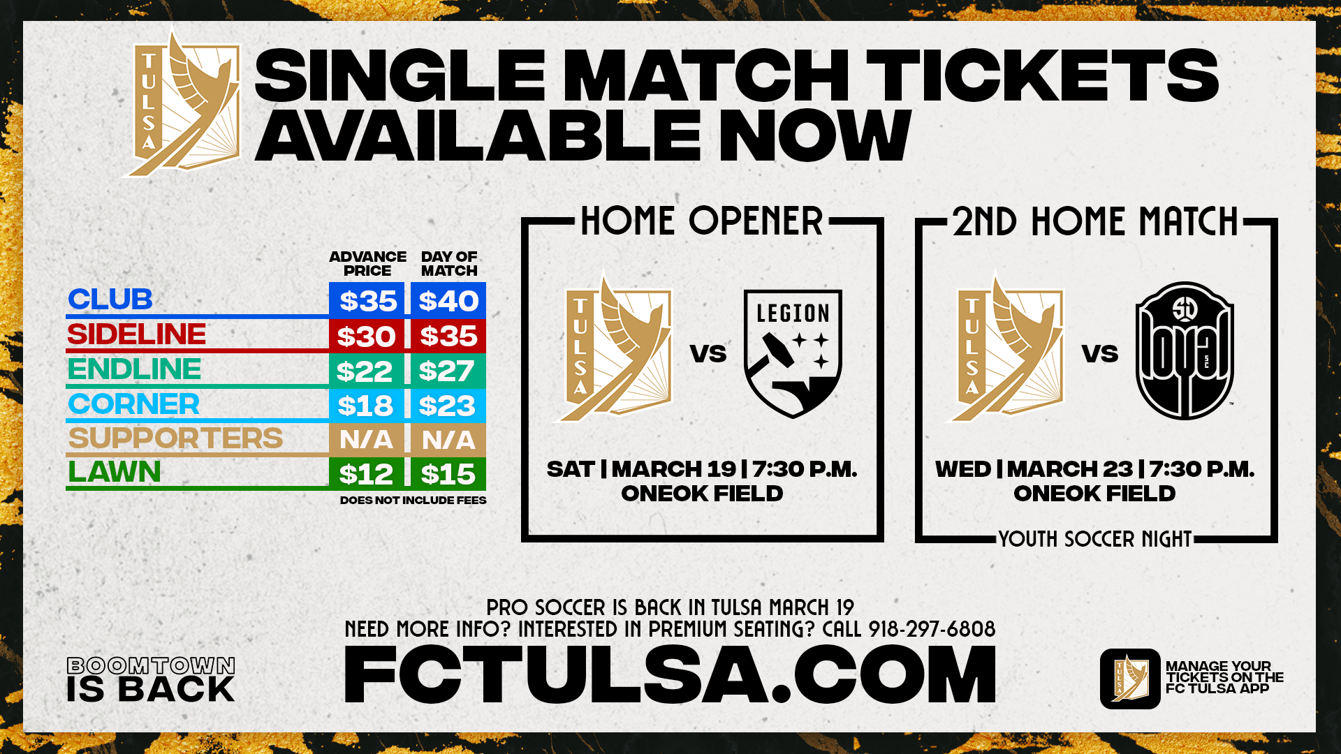 Season Ticket Prices - Minnesota Aurora FC