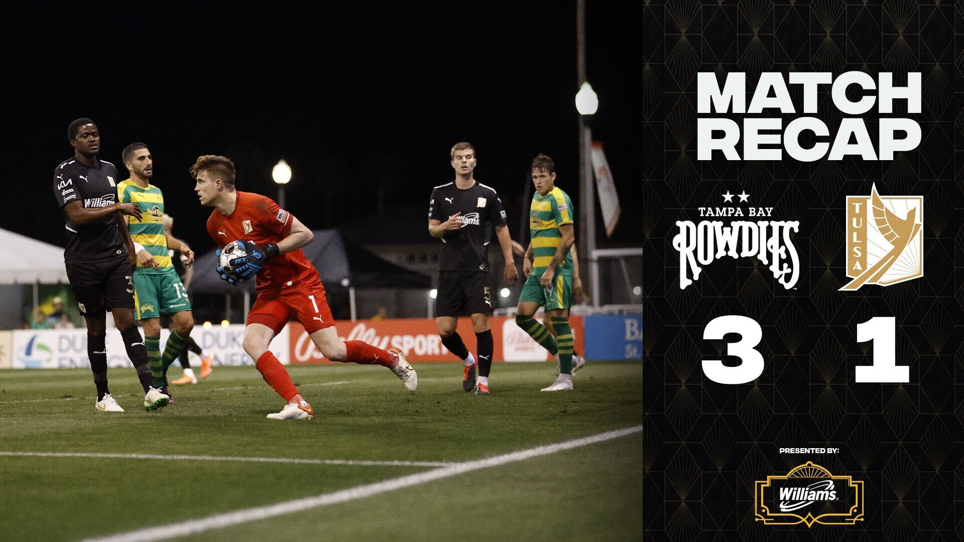 FINAL: Tampa Bay Rowdies 3, Riverhounds SC 0